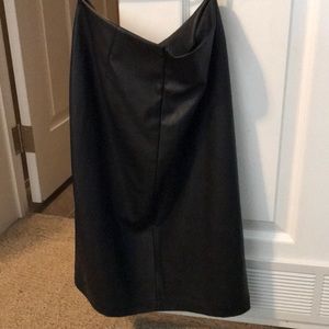 Gorgeous faux leather pencil skirt